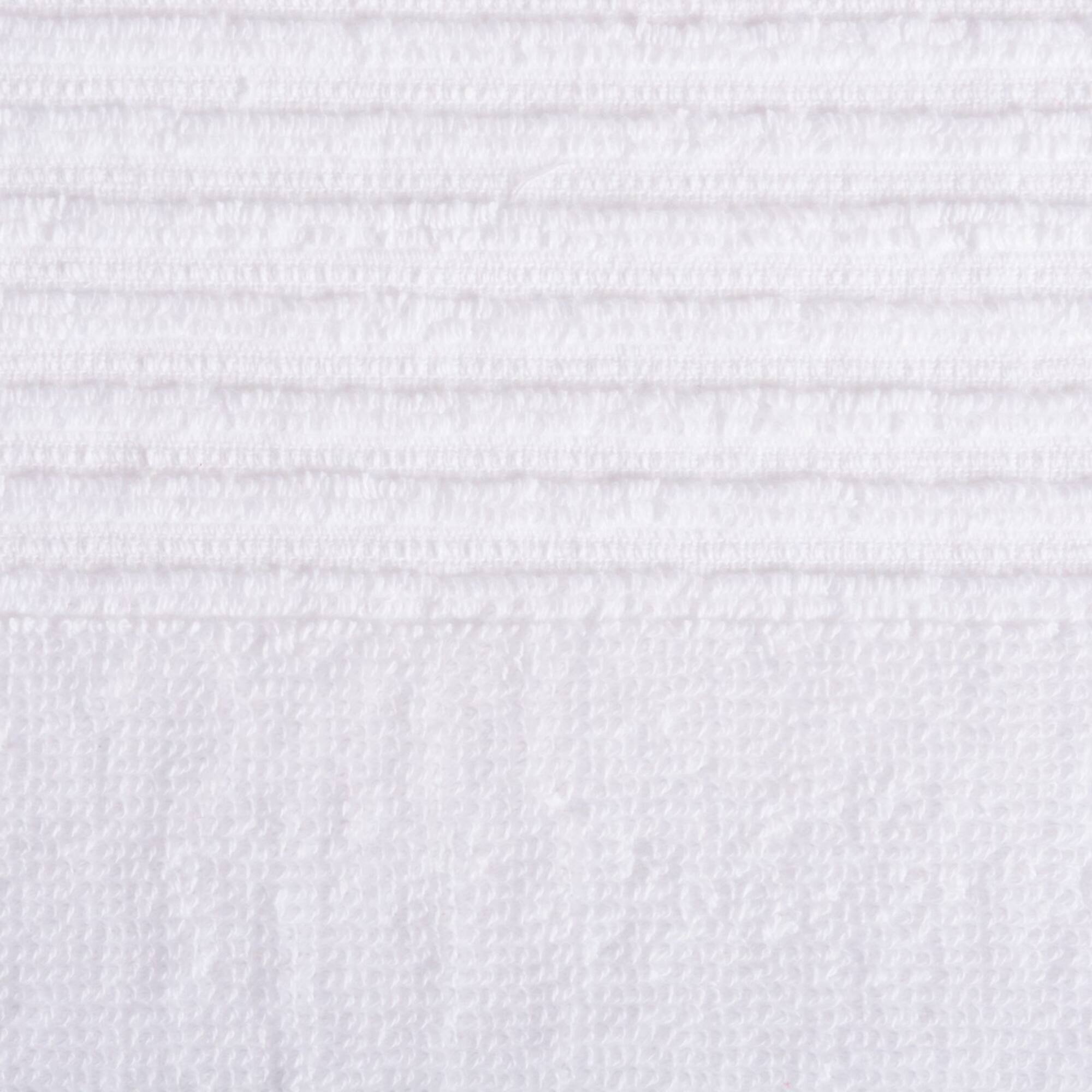 DII® Gray & White Ribbed Terry Dishtowel Set